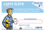 Carte élève